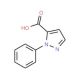 1-Phenyl-1H-pyrazole-5-carboxylic acid (CAS 1133-77-3) - chemical structure image
