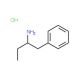 1-Phenyl-2-butanamine hydrochloride 的分子结构, CAS编号: 20735-15-3 1-Phenyl-2-butanamine hydrochloride (CAS 20735-15-3) - chemical structure image