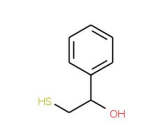 1-phenyl-2-sulfanylethan-1-ol - chemical structure image