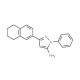1-phenyl-3-(5,6,7,8-tetrahydronaphthalen-2-yl)-1H-pyrazol-5-amine - chemical structure image