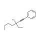 1-Phenyl-3-ethyl-1-heptyn-3-ol (CAS 19781-33-0) - chemical structure image