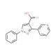 1-Phenyl-3-pyridin-3-yl-1H-pyrazole-4-carboxylic acid (CAS 372107-42-1) - chemical structure image