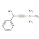 1-Phenyl-3-(trimethylsilyl)-2-propyn-1-ol (CAS 89530-34-7) - chemical structure image