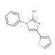 1-phenyl-4-thien-2-yl-1H-imidazole-2-thiol (CAS 154548-79-5) - chemical structure image