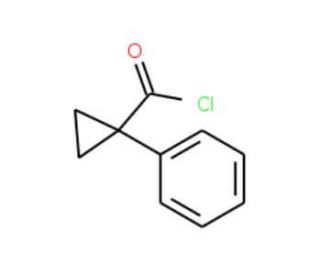1-Phenyl-cyclopropanecarbonyl chloride - chemical structure image