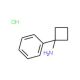 1-phenylcyclobutanamine hydrochloride (CAS 17380-77-7) - chemical structure image