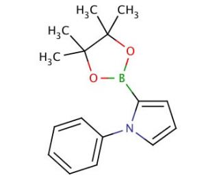 1-Phenylpyrrole-2-boronic acid pinacol ester (CAS 1310403-85-0) - chemical structure image
