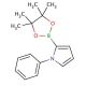 1-Phenylpyrrole-2-boronic acid pinacol ester (CAS 1310403-85-0) - chemical structure image