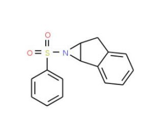 1-(phenylsulfonyl)-1,1a,6,6a-tetrahydroindeno[1,2-b]azirene - chemical structure image