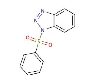 1-(Phenylsulfonyl)-1H-benzotriazole (CAS 4106-18-7) - chemical structure image