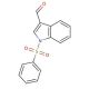 1-(Phenylsulfonyl)-3-indolecarboxaldehyde (CAS 80360-20-9) - chemical structure image