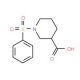 1-(phenylsulfonyl)piperidine-3-carboxylic acid (CAS 321970-54-1) - chemical structure image