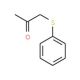 1-(Phenylthio)propan-2-one (CAS 5042-53-5) - chemical structure image
