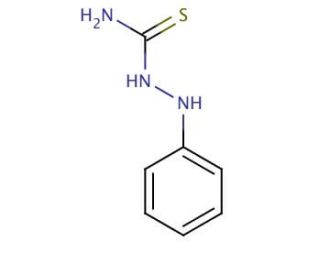 1-Phenylthiosemicarbazide (CAS 645-48-7) - chemical structure image