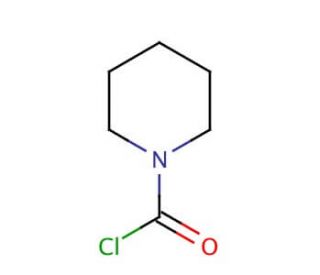 1-Piperidinecarbonyl chloride (CAS 13939-69-0) - chemical structure image