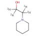 1-Piperidineethanol-d4 (CAS 1189705-44-9) - chemical structure image