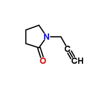 1-Prop-2-ynyl-pyrrolidin-2-one (CAS 766-61-0) - chemical structure image