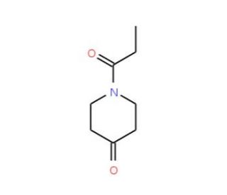 1-propanoylpiperidin-4-one - chemical structure image