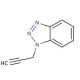 1-Propargyl-1H-benzotriazole (CAS 142321-23-1) - chemical structure image