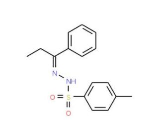 1-Propiophenone tosylhydrazone (CAS 17336-66-2) - chemical structure image