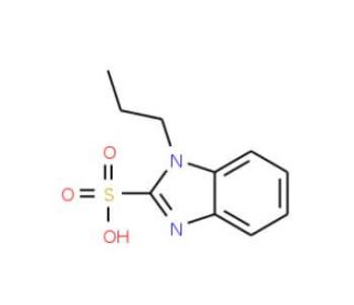 1-propyl-1H-benzimidazole-2-sulfonic acid - chemical structure image