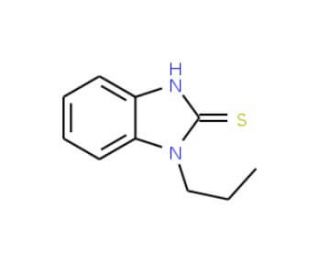 1-Propyl-1H-benzoimidazole-2-thiol (CAS 67624-25-3) - chemical structure image