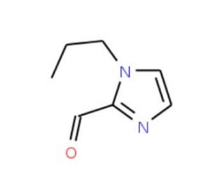 1-Propyl-1H-imidazole-2-carbaldehyde (CAS 161500-05-6) - chemical structure image