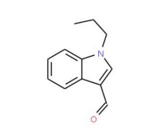 1-Propyl-1H-indole-3-carbaldehyde - chemical structure image