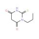 1-Propyl-2-thioxo-dihydro-pyrimidine-4,6-dione - chemical structure image