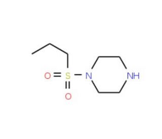 1-(propylsulfonyl)piperazine - chemical structure image