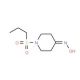1-(propylsulfonyl)piperidin-4-one oxime - chemical structure image