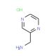 1-Pyrazin-2-ylmethanamine hydrochloride (CAS 39204-49-4) - chemical structure image