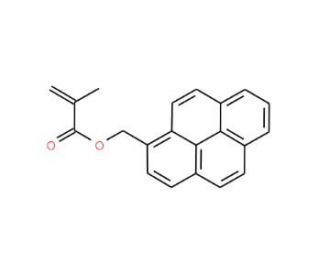 (1-Pyrene)methyl Methacrylate (CAS 86112-79-0) - chemical structure image
