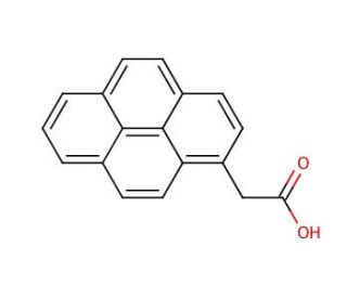 1-Pyreneacetic acid (CAS 64709-55-3) - chemical structure image