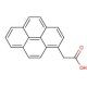 1-Pyreneacetic acid (CAS 64709-55-3) - chemical structure image