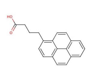1-Pyrenebutyric acid (CAS 3443-45-6) - chemical structure image