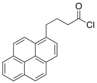 1-Pyrenebutyryl Chloride (CAS 63549-37-1) - chemical structure image
