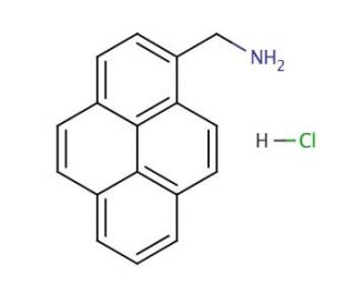 1-Pyrenemethylamine hydrochloride (CAS 93324-65-3) - chemical structure image