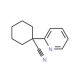 1-(Pyridin-2-yl)cyclohexanecarbonitrile - chemical structure image