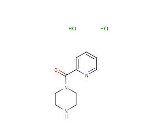 1-(pyridin-2-ylcarbonyl)piperazine dihydrochloride - chemical structure image
