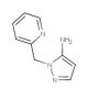 1-(pyridin-2-ylmethyl)-1H-pyrazol-5-amine (CAS 956779-00-3) - chemical structure image