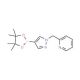 1-(Pyridin-2-ylmethyl)-1H-pyrazole-4-boronic acid, pinacol ester (CAS 864754-22-3) - chemical structure image