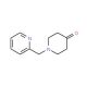 1-(pyridin-2-ylmethyl)piperidin-4-one (CAS 41661-56-7) - chemical structure image