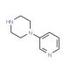 1-Pyridin-3-yl-piperazine (CAS 67980-77-2) - chemical structure image