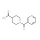 1-(pyridin-3-ylcarbonyl)piperidine-4-carboxylic acid - chemical structure image