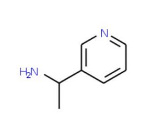 1-pyridin-3-ylethanamine (CAS 56129-55-6) - chemical structure image