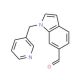 1-(Pyridin-3-ylmethyl)-1H-indole-6-carbaldehyde - chemical structure image