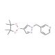 1-(Pyridin-3-ylmethyl)-1H-pyrazole-4-boronic acid, pinacol ester (CAS 864754-21-2) - chemical structure image