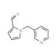 1-Pyridin-3-ylmethyl-1H-pyrrole-2-carbaldehyde (CAS 186801-36-5) - chemical structure image