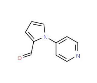 1-Pyridin-4-yl-1H-pyrrole-2-carbaldehyde (CAS 842972-67-2) - chemical structure image